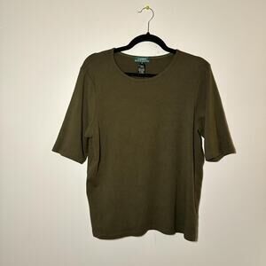 Vintage womens 1x olive green